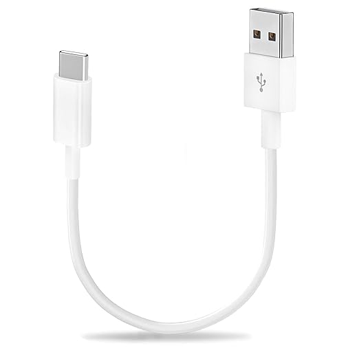 Short Apple iPhone 5869 CarPlay Cable - USB A to USB C Car Charger Wire for iPhone 5869 Series, iPad Pro, Air, 10th Gen Charging Cord (1 Ft)