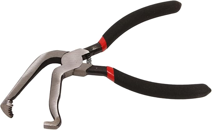 Electrical Disconnect Pliers, Electrical Connector Pliers for Cars 60 Degree Bend, Fuel Line Tools with Anti-Slip Grip, Fuel Line Disconnect Tool for Air Flow Sensors Fuel Injectors