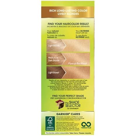Garnier Nutrisse Nourishing Color Creme, 100 Extra-Light Natural Blonde