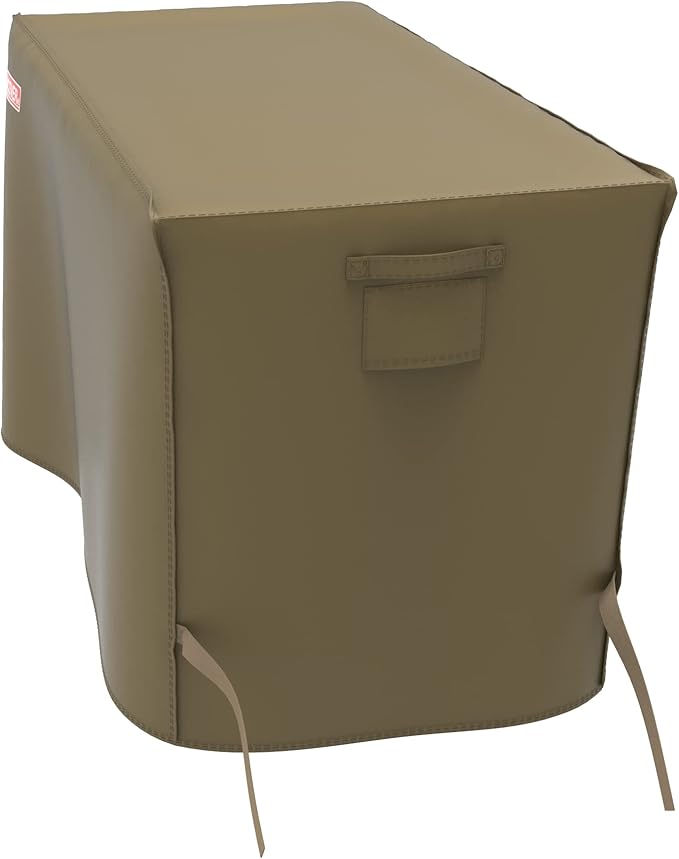 45" Heavy Duty Waterproof Gas Grill Cover fits Weber Char-Broil Coleman Gas Grill-Brown