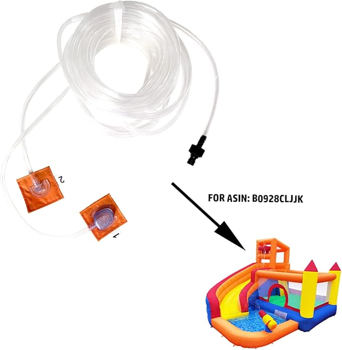 HuaKastro Water Tube Assembly Kit Replacement for HuaKastro 5 in 1 Bounce House Water Slide (B0928CLJJK)