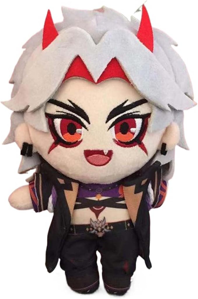 Arataki tto Plush Figure Anime Plush Doll Toys Cute Soft Soft Stuffed Gift for Genshin Impact Fans
