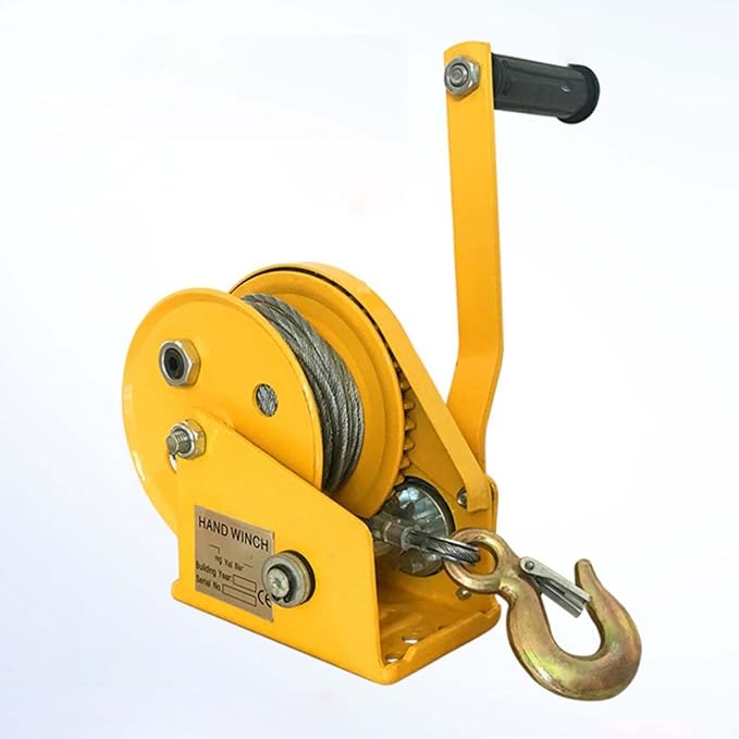 Emergency Rescue Tripod Tripod Pulley Hoist System with 2600lbs Winch, Confined Space Tripod Kit with Fall Protector & Safe Belt, Aerial Work/Emergency Rescue Lifting Appliance