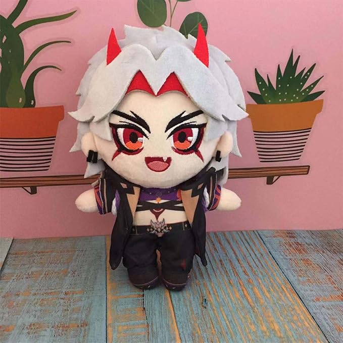 Arataki tto Plush Figure Anime Plush Doll Toys Cute Soft Soft Stuffed Gift for Genshin Impact Fans