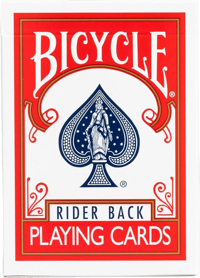 Bicycle Rider Back Index Playing Cards (COLORS MAY VARY- SINGLE PACK)