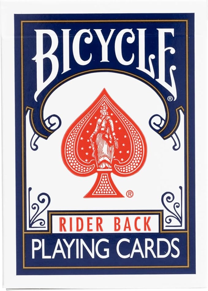 Bicycle Rider Back Index Playing Cards (COLORS MAY VARY- SINGLE PACK)