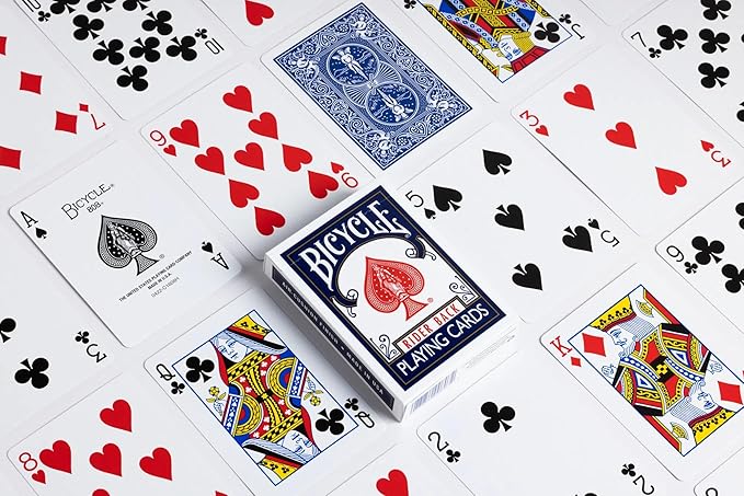 Bicycle Rider Back Index Playing Cards (COLORS MAY VARY- SINGLE PACK)