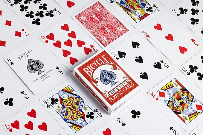 Bicycle Rider Back Index Playing Cards (COLORS MAY VARY- SINGLE PACK)