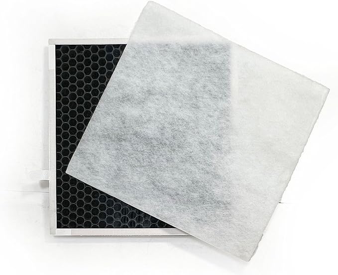 Nispira 3-in-1 Vital 100-RF HEPA Activated Carbon Filter Replacement For Levoit Air Purifier Vital 100  Removes Smoke, Dust, VOCs Chemcial  1 Pack
