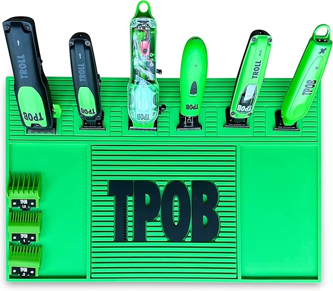 TPOB Magnetic Barber Mat for Professional Barbers (Slime)