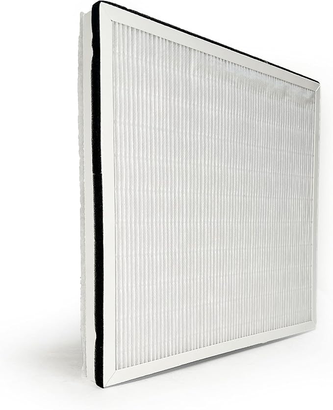 Nispira 3-in-1 Vital 100-RF HEPA Activated Carbon Filter Replacement For Levoit Air Purifier Vital 100  Removes Smoke, Dust, VOCs Chemcial  1 Pack