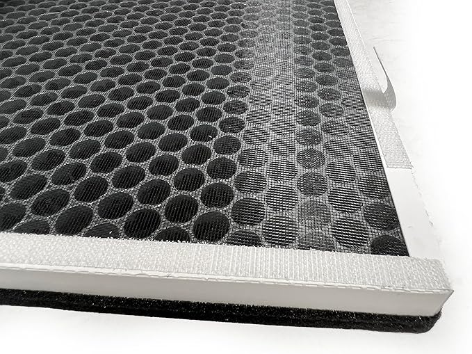 Nispira 3-in-1 Vital 100-RF HEPA Activated Carbon Filter Replacement For Levoit Air Purifier Vital 100  Removes Smoke, Dust, VOCs Chemcial  1 Pack