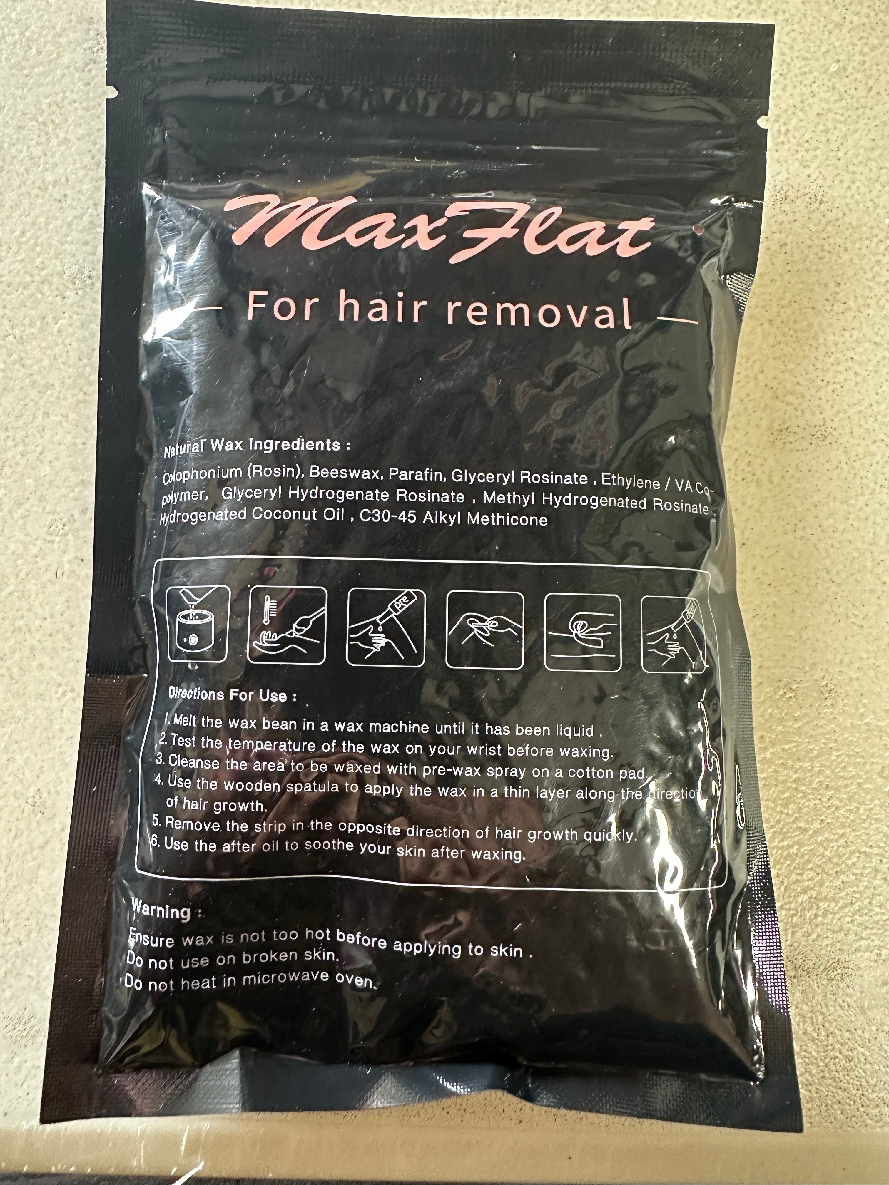 Hair Shaving compatible with Machine Hard Wax Beads Beans Waxing Hair Removal Film No Strip Depilatory Depilatory compatible with Machine for Face